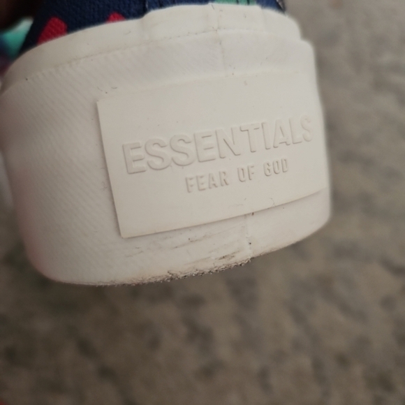 Fear of God ESSENTIALS x Converse Unisex Skid Grip Limoges Green 9M 10.5 W - Picture 13 of 13